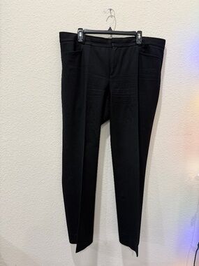 Ladies Banana Republic Sloan black slacks size 16 Good